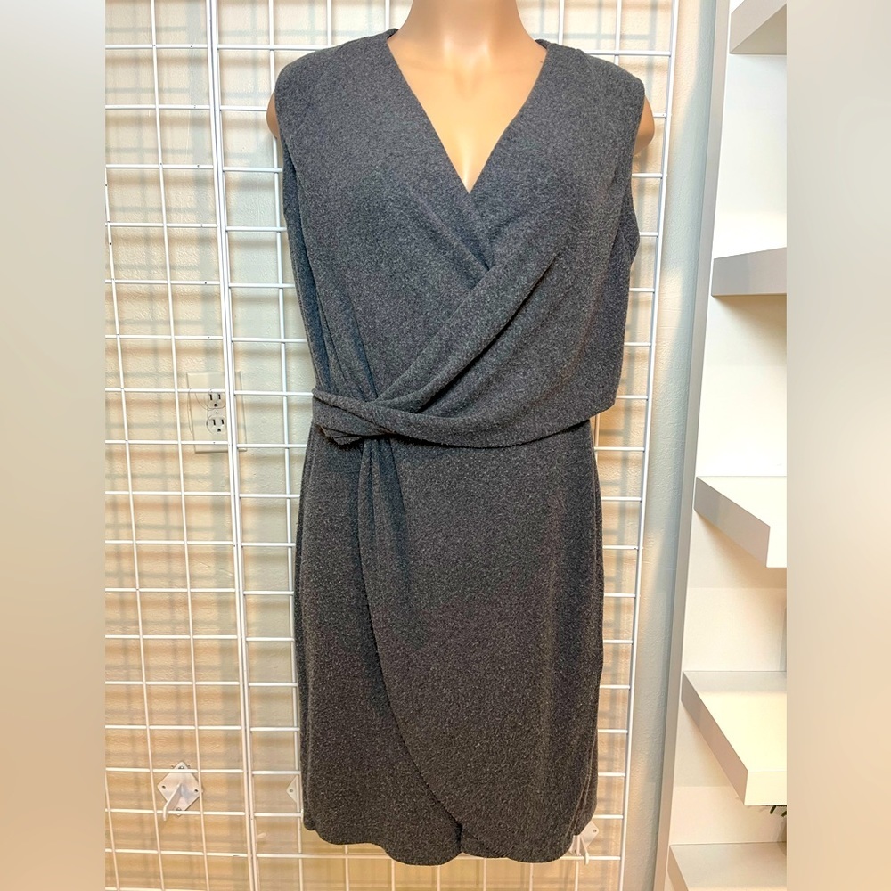 Tart Asymmetrical Gray Dress